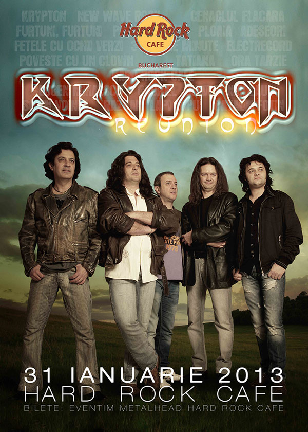 Concert Krypton in Hard Rock Cafe
